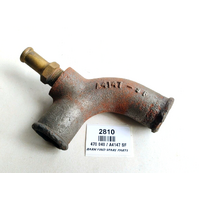 Elbow Bottom Hose connector pipe ( Cast Iron ) 470 040 / A4147 SF Good Used Cond