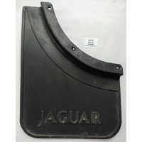 Jaguar XJ Rear Mudflap JLM345 Passenger / Left Side JAGUAR wording Good Used