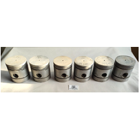 Job Lot of 6 x Jaguar 2.5 2 1/2 litre 2664 cc used pistons 4 x HX1722  2 x WS244