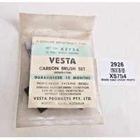 Vesta Original Brush Set X5754 New Old Stock original packet Holden Pn: 7406554