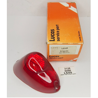Original Lucas L549 574635 Rear Light Lens - Suits Morris Minor MGA Triumph TR3