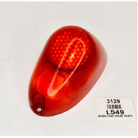 Original used Lucas L549 Rear Light Lens - Suits Morris Minor MGA Triumph TR3