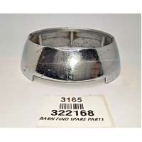 Original used JAGUAR XK120 MkV Mk5 Steering Wheel Centre Horn chrome base 322168