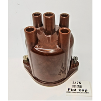 Fiat 850 124 ignition distributor cap brown, New Old Stock.