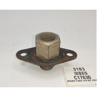 Original used Jaguar E-Type fuel line pipe fitting to bulkhead C17630