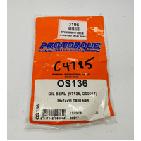 Oil Seal 97136 G00017 OS136 New Old Stock