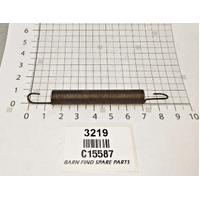 Spring listed as both Jaguar accelerator return spring and heater flap C15587