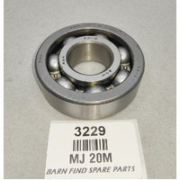 R&M MJ 20M bearing Made in England - Open Type Deep Groove Radial Ball Bearing