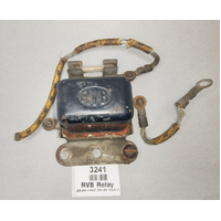 RVB Original 6v Used Horn Relay external 20 AMP fuse. 3 terminals marked H S B