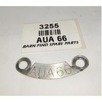 SU original genuine Used Fuel Pump identification Tag AUA 66 AUA66