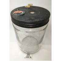Trico Original Windscreen Washer round cylindrical glass Jar Bottle XAW30 XAW 30