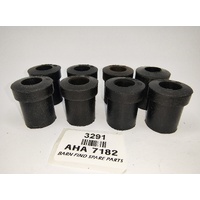 Shackle Rubber Bush set of 8 AHA 7182  AHA7182 New Old Stock