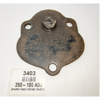 Bishop Gear Steering Box Cover Plate Good Used 260-100 Suits MG TA - TC inc adj.