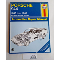 Porsche 944 1983 thru 1989 All SOHC Models Haynes automotive repair manual