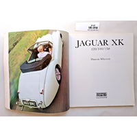 Jaguar XK 120 140 150 soft cover book by Duncan Wherrett