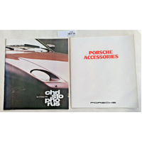 Porsche Christophorus Magazine #177 June 1985 & Porsche Accessories catalogue
