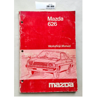 Original MAZDA 626 genuine dealer workshop manual 1978 pre-owned