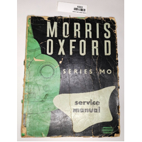 Morris Oxford Series 'MO' 1948 to 1954 service manual soft cover 1956 edition