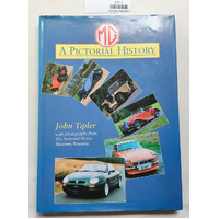MG A pictorial History hardcover book by John Tipler