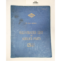 Original Riley 1 1/2 litre RMA Original Illustrated List of Service Parts 1951