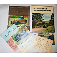 Signed 1st Edition The James Flood Book of Early Motoring Hardcover 1968
