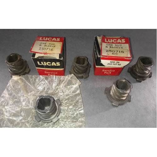 Lucas Starter Pinion Sleeve & Nut 250716