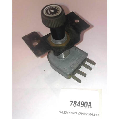 Lucas Panel Switch 78490A Used