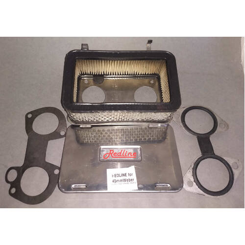 Original Redline Air Filter REDLINE 45mm Weber - good used