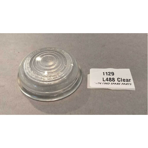 Lucas Side Light Lens L488 Clear glass - Used