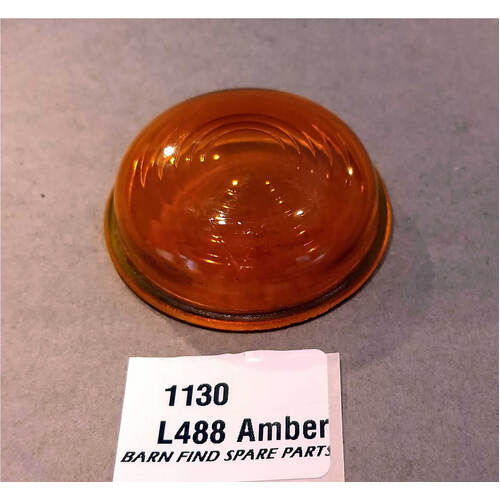 Lucas Indicator Lens L488 Amber NOS