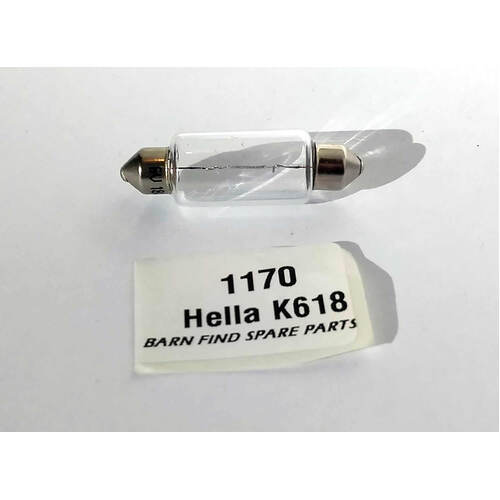 Hella 6 Volt Light Bulbs Festoon K618