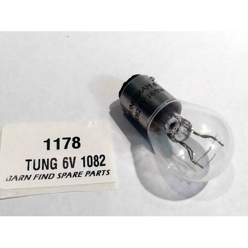 Tungsram Bulb 6V18/5W TUNG 6V 1082