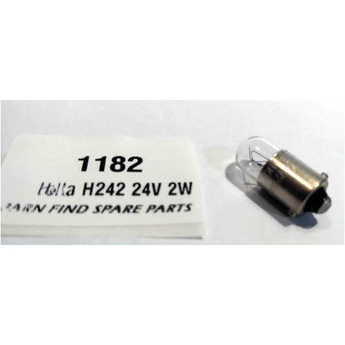 Hella Light Bulbs 24V 2W H242 24V 2W