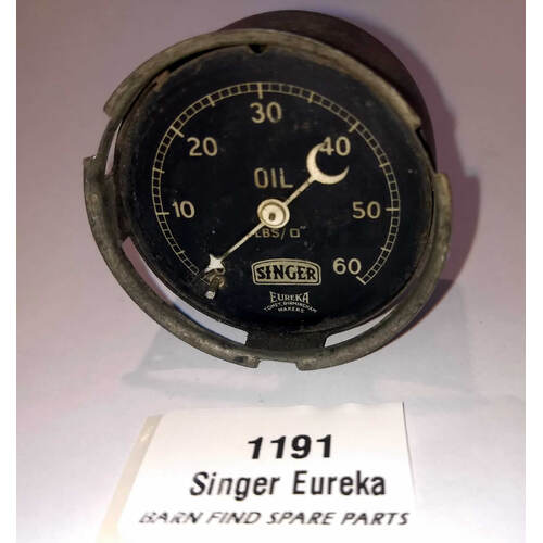 Singer Oil Pressure gauge Eureka