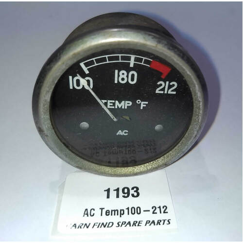 AC Temperature Gauge Temp100-212