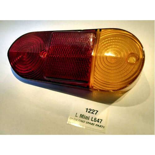 Mini Tail Light Lens Left L647 