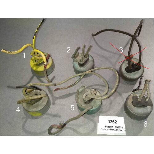 Lucas Headlight Bulb Holder Socket Adapter 554602 / 553738 Used, sold individually