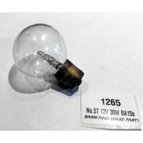 Lucas Headlight Bulb No.57 12V 36W BA15s