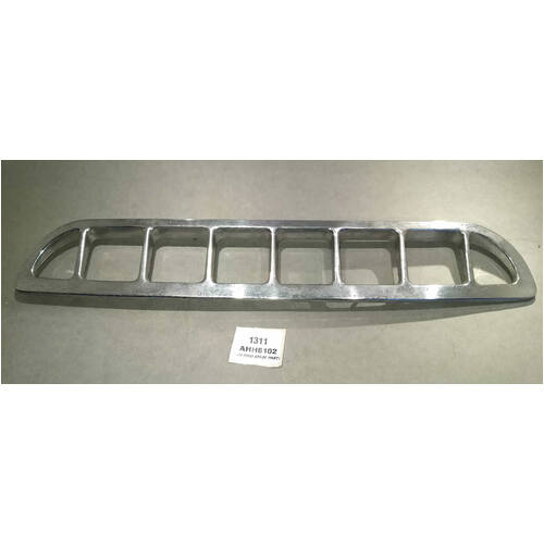 Original vintage used MG Chrome Air Intake Hood Vent Bezel AHH 6102