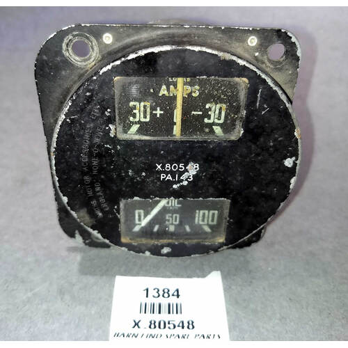 Smiths Gauge Amp and Oil  X.80548