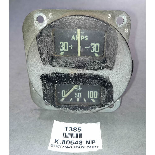 Smiths Gauge Amp and oil X.80548