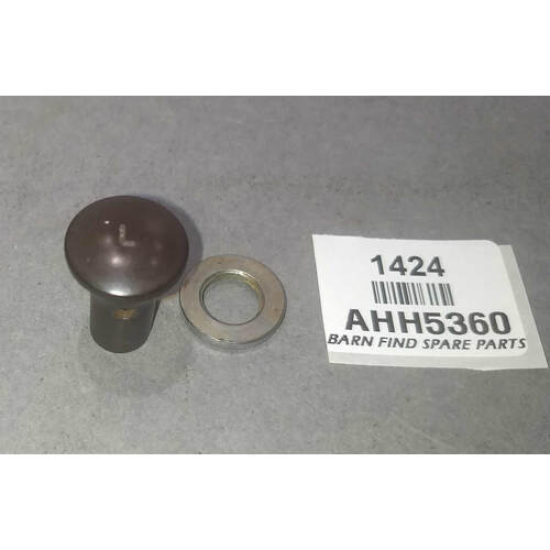 Original used Lucas "L" Switch Knob with panel nut AHH5360