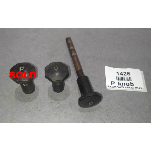 Lucas "P" Panel  switch knobs - MG, used. Sold Individually.