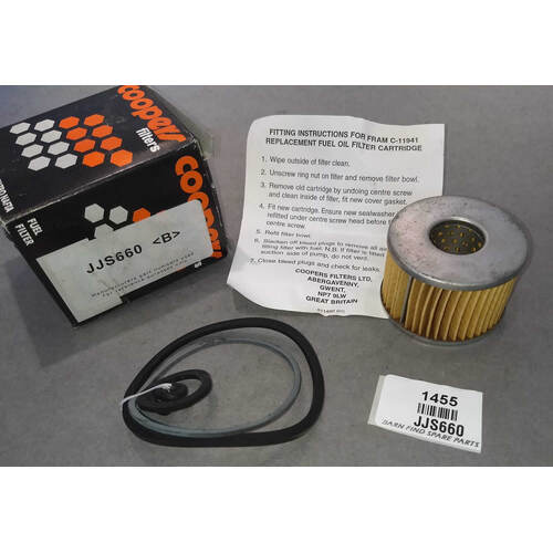 Original Coopers Fuel Filter JJS660 New Old Stock - Jaguar Land Range Rover 