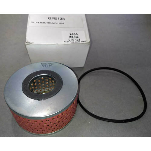 Geniune British Motor Imports BASTUCK GFE 138 Oil Filter  New Old Stock