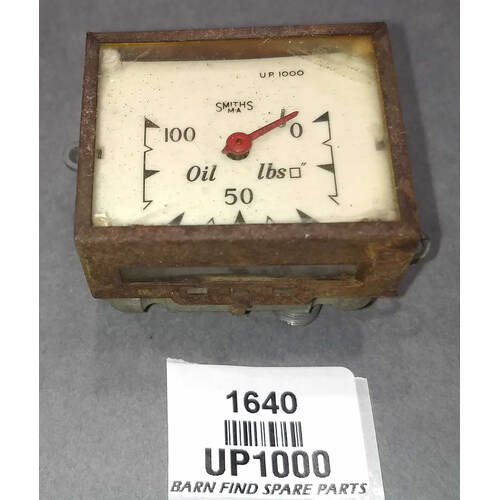 Original Smiths Oil Pressure Gauge UP1000