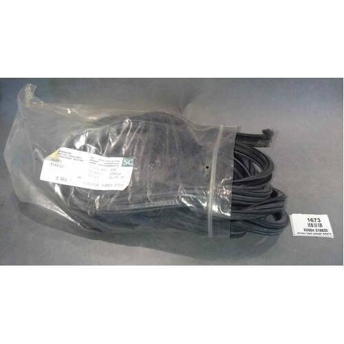 Jaguar E-Type Luggage Rail Rubber BD604 316633