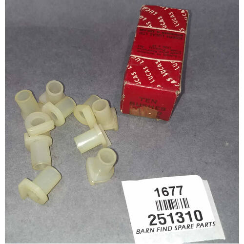 Lucas Starter motor field coil terminal shouldered plastic insulator bush 251310 sold individually