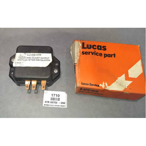 Lucas 4TR 12V Regulator 89753 -280