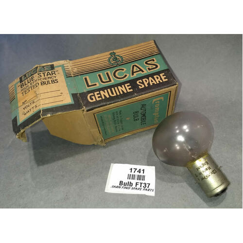 Lucas Headlight Bulb FT37